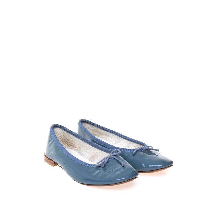 Sapatilha-Repetto-Infantil-Verniz-Azul-Celeste