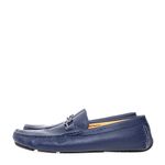Mocassim-Balmain-Couro-Azul-Marinho-com-Logo