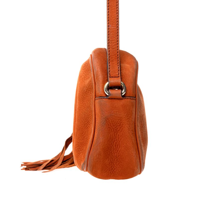 Bolsa-Gucci-Soho-Disco-Camurca-Laranja