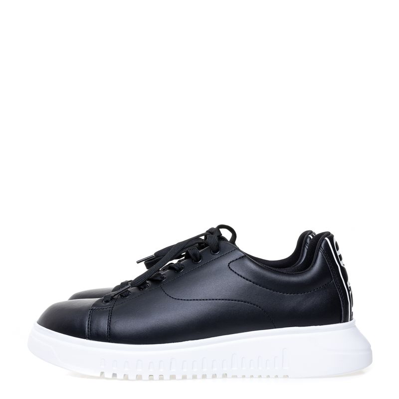 Tenis-Emporio-Armani-Cano-Baixo-Couro-Preto