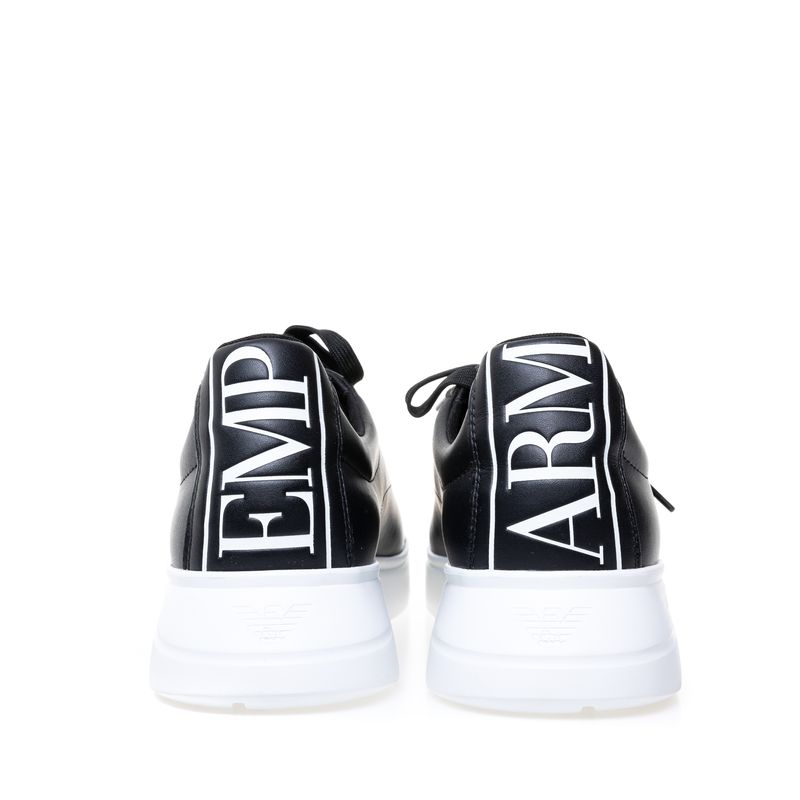 Tenis-Emporio-Armani-Cano-Baixo-Couro-Preto