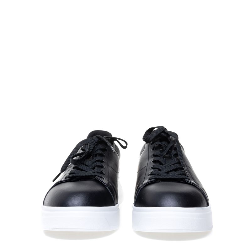 Tenis-Emporio-Armani-Cano-Baixo-Couro-Preto