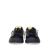 Tenis-Giuseppe-Zanotti-Frankie-Couro-e-Camurca-Preto