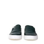 Tenis-Gucci-Slip-On-GG-Supreme-Couro-Verde-Musgo