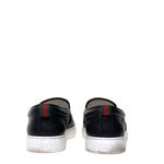 Tenis-Gucci-Slip-On-GG-Supreme-Couro-Preto