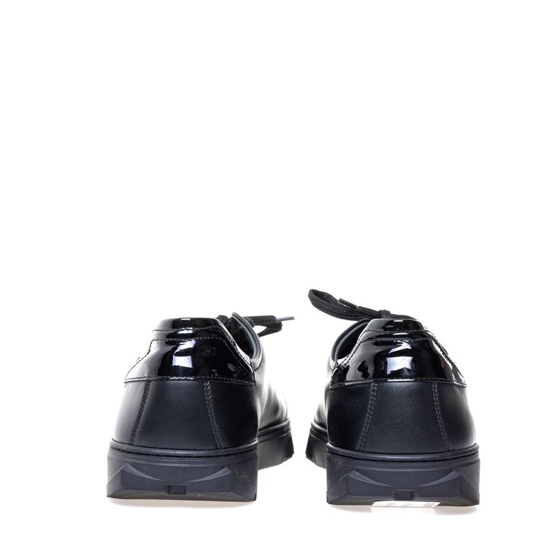 Tenis-Salvatore-Ferragamo-Cube-Couro-Preto