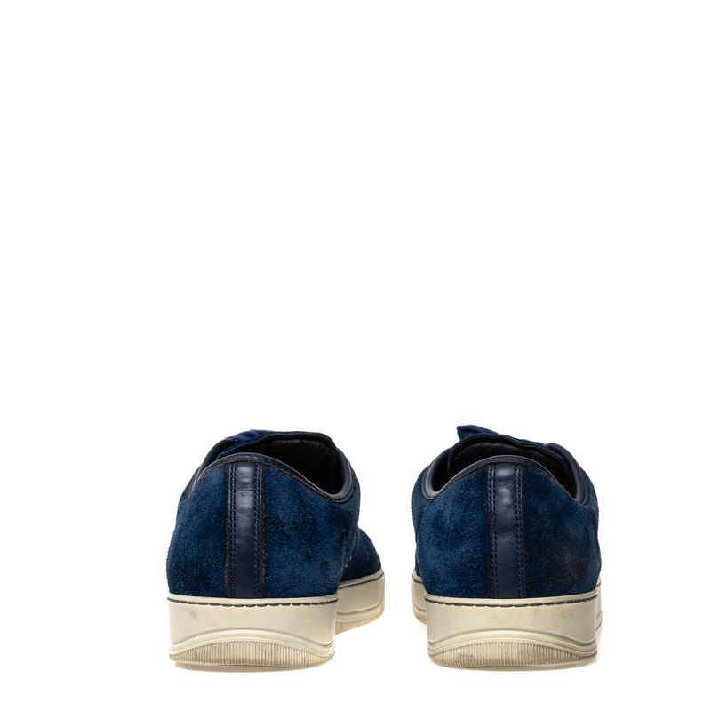 Tenis-Lanvin-Camurca-Azul-Marinho-e-Verniz-Preto