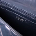 Bolsa-Chanel-Classic-Maxi-Single-Flap-Lambskin-Azul-Marinho