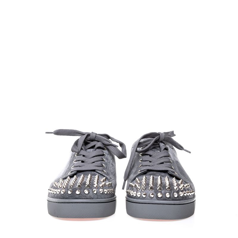 67534-Tenis-Christian-Louboutin-Louis-Junior-Spike-Orlato-Spikes-Camurca-Cinza-4