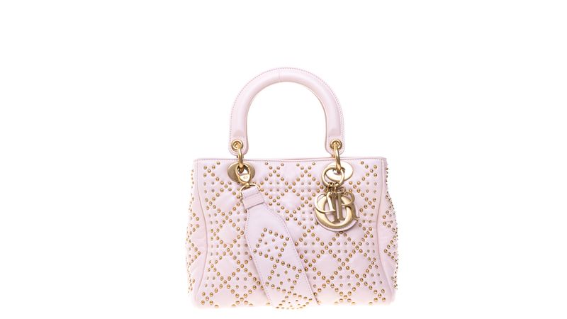 lady dior studded bag