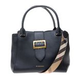 Bolsa-Burberry-Couro-Preto
