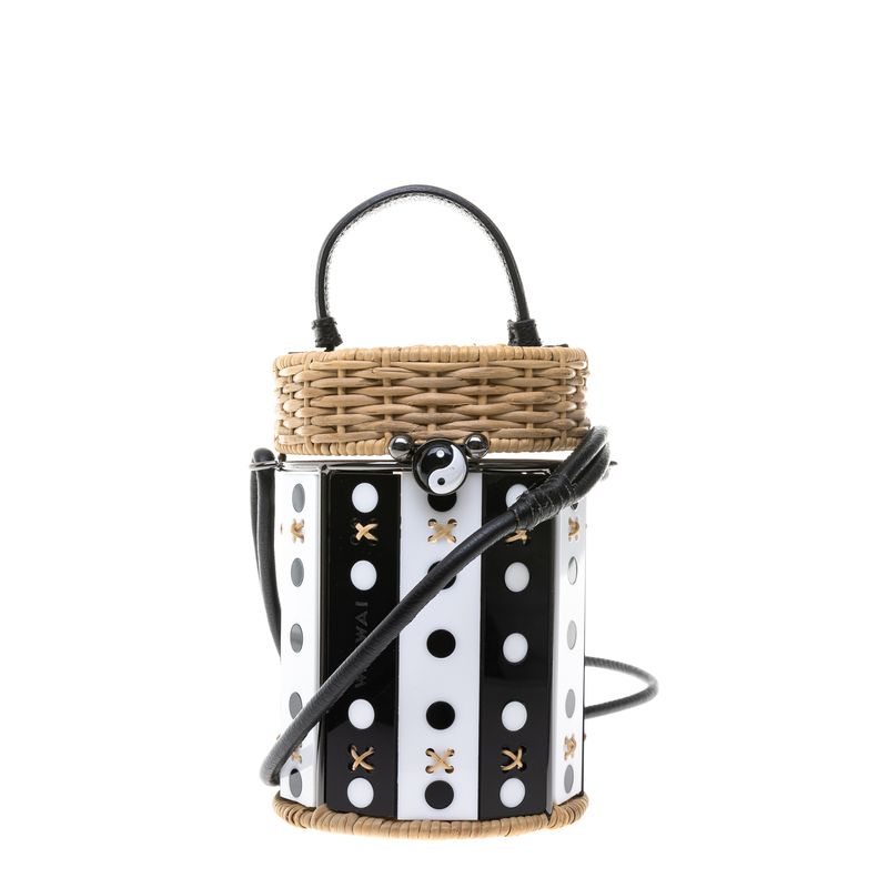 Bolsa-Wai-Wai-Bamboo-Acetato-Preto-e-Branco