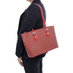 Bolsa Goyard Marie Galante MM Vermelha