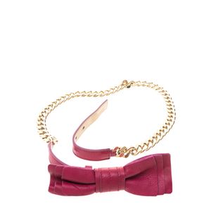 Cinto Red Valentino Laço Rosa