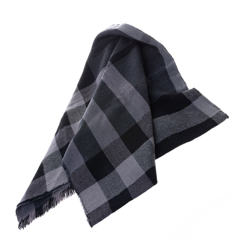 Echarpe-Burberry-House-Check-Cinza