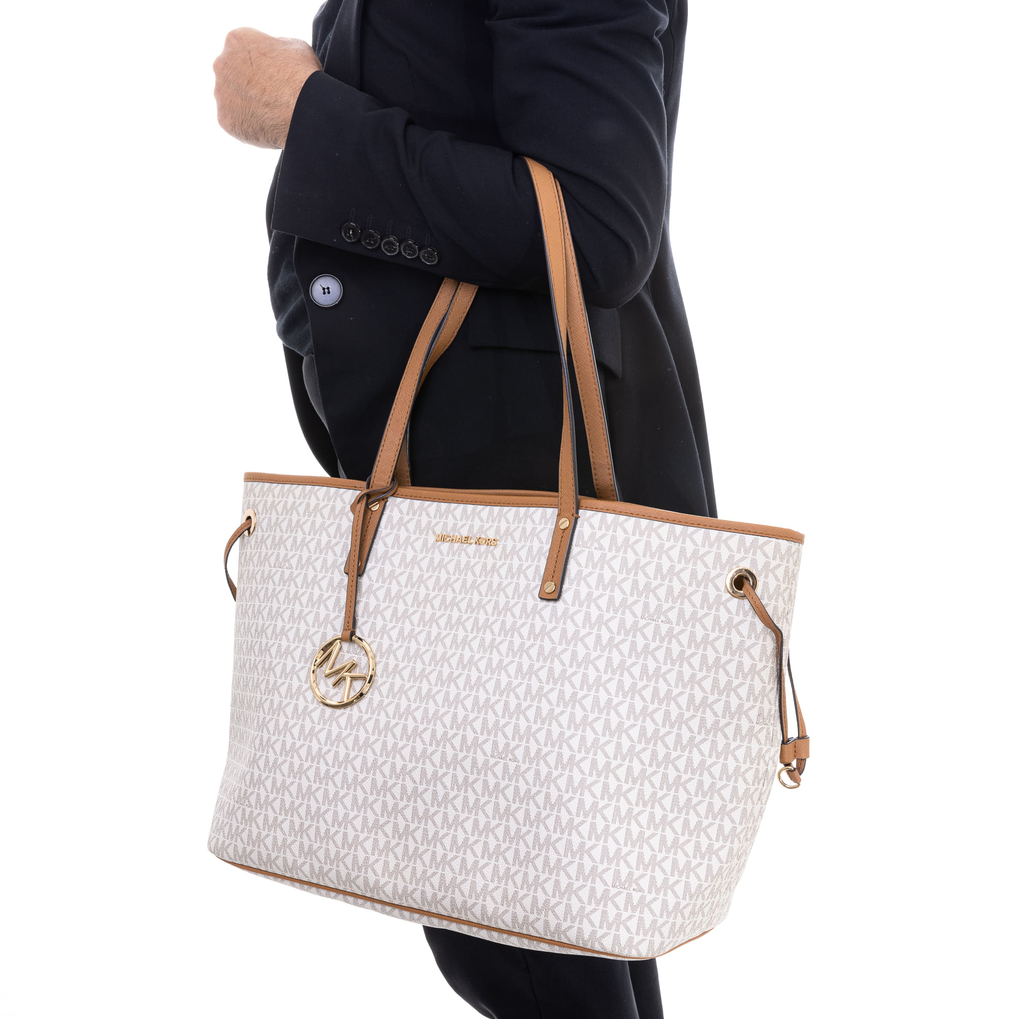 Bolsa michael deals kors tote monogram