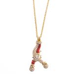 Colar-Swarovski-Pierrot-Vermelho-e-Dourado