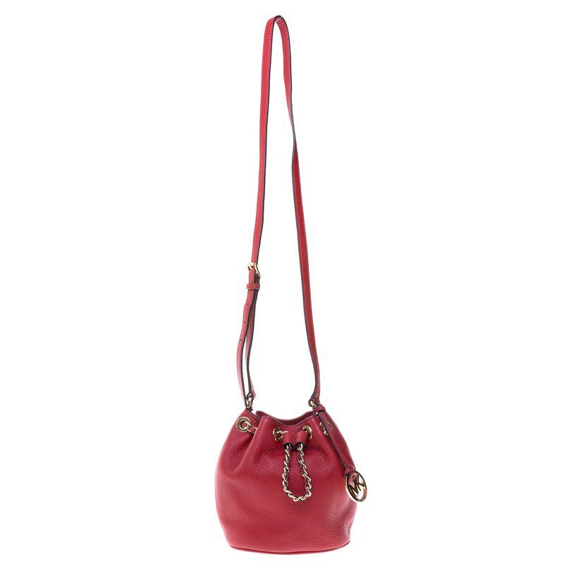 Bolsa-Michael-Kors-Bucket-Couro-Vermelho