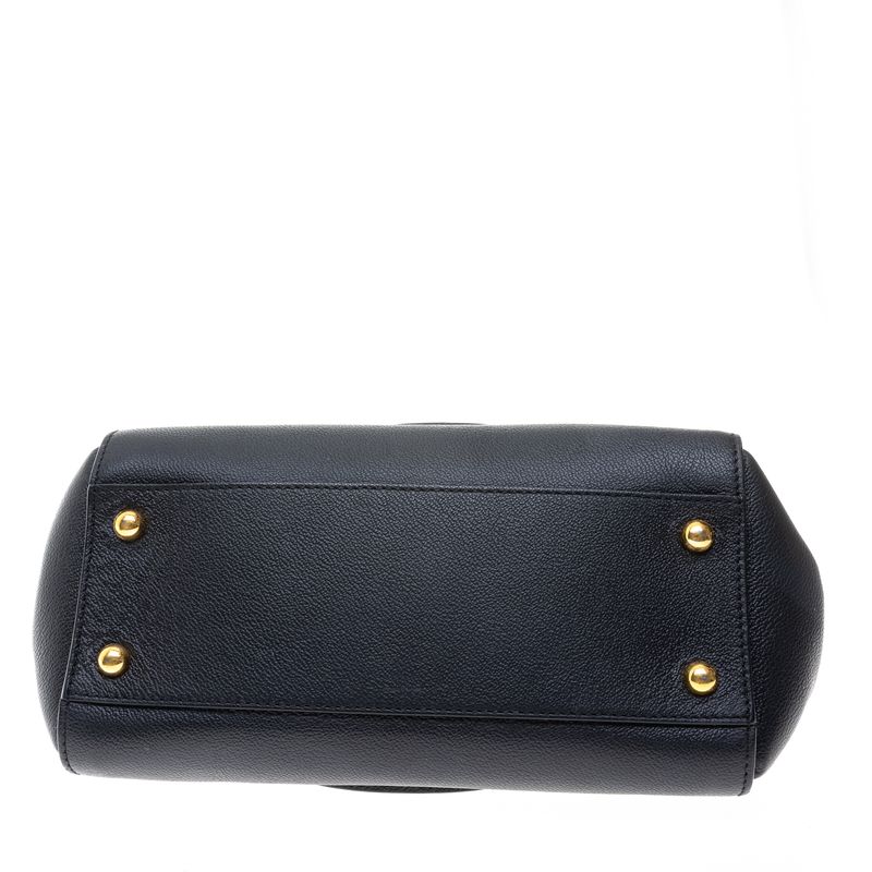 Bolsa-Burberry-Couro-Preto