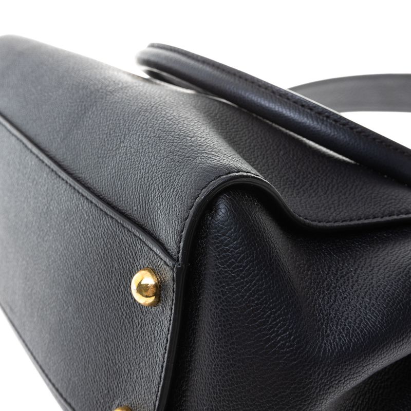 Bolsa-Burberry-Couro-Preto