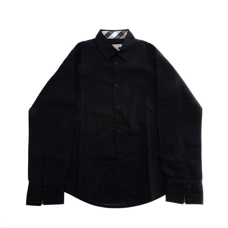 Camisa-Burberry-Infantil-Preto