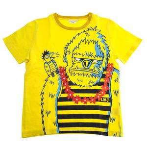 Camiseta Little Marc Jacobs Amarela Estampada