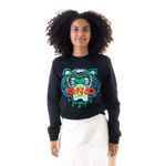 Moleton-Kenzo-Preto-Tigre-Bordado