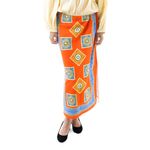Saia-Allmost-Vintage-Vermelha-com-Estampa-Azul