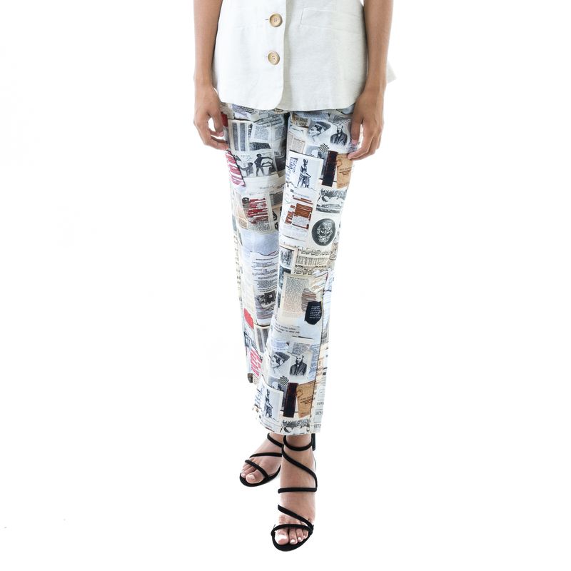 Calca-Jeans-Estampada-Livros-Camus