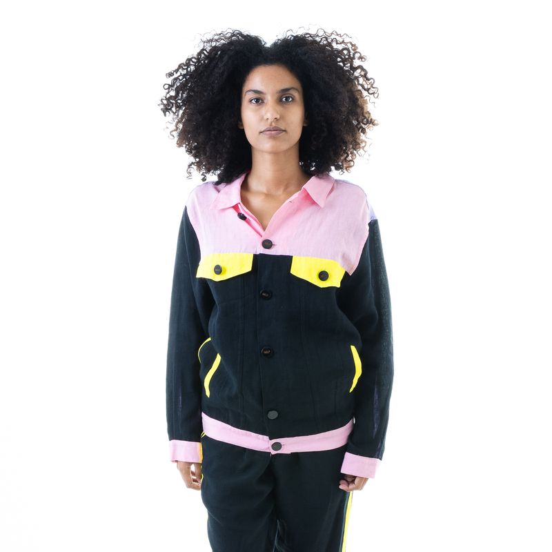 Jaquela-Linho-Preto-Rosa-e-Amarelo-com-Patch