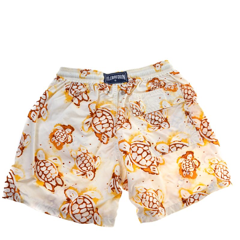 Bermuda-Infantil-Vilebrequin-Creme-Tartarugas