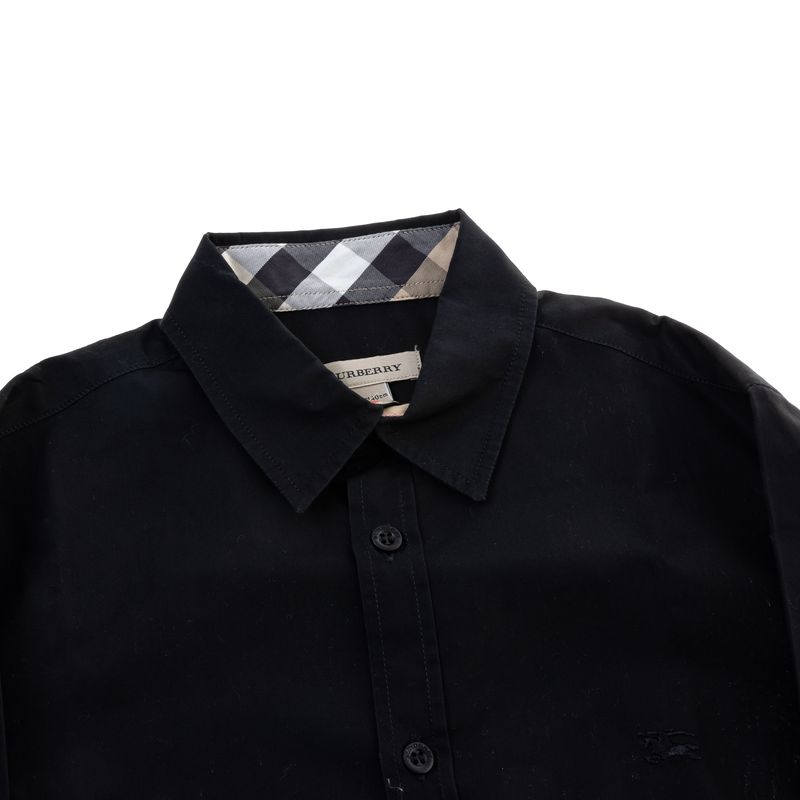 Camisa-Burberry-Infantil-Preto
