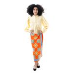 Saia-Allmost-Vintage-Vermelha-com-Estampa-Azul