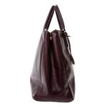Bolsa-Prada-Galleria-Grande-Saffiano-Vinho