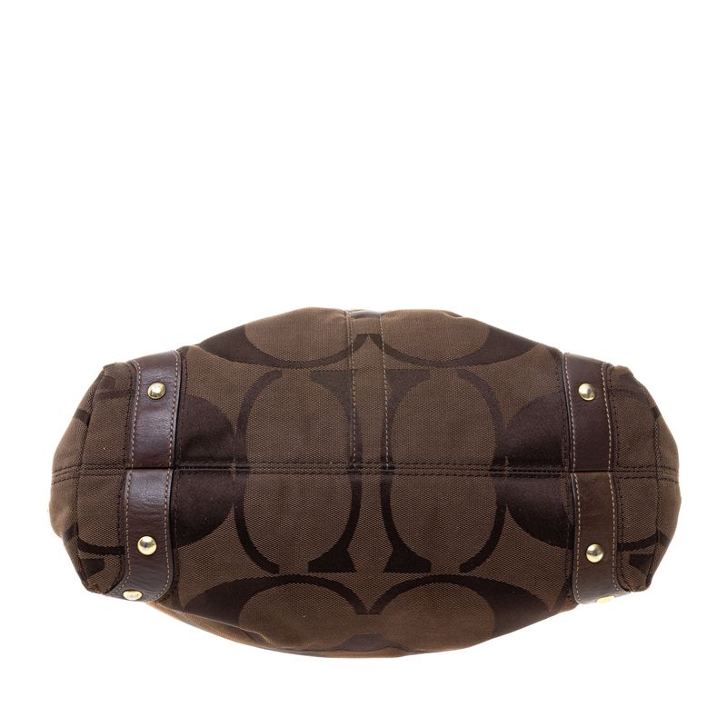 Bolsa-Coach-Canvas-Monograma-Marrom