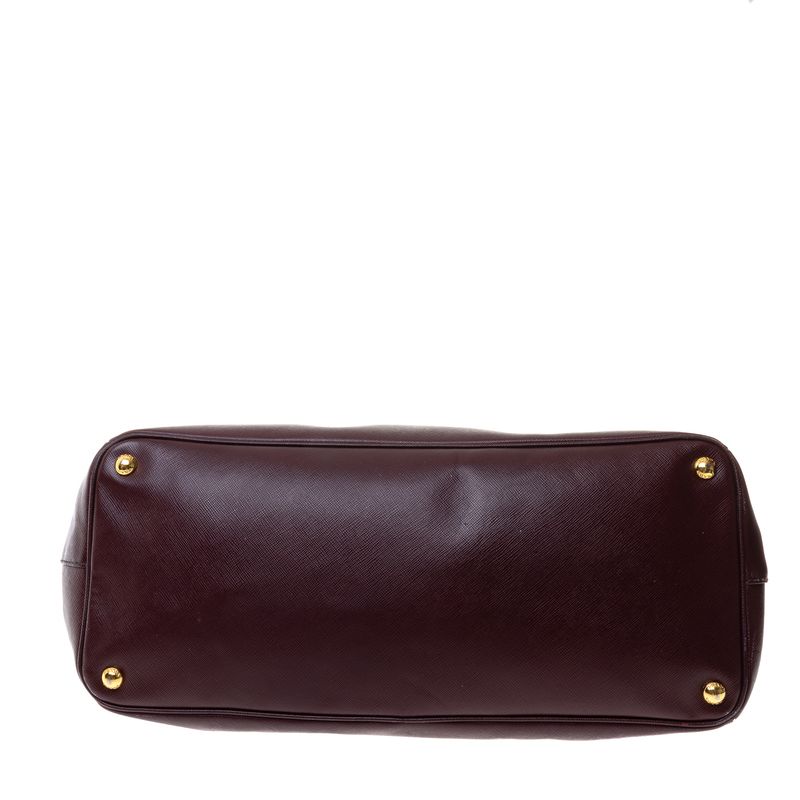 Bolsa-Prada-Galleria-Grande-Saffiano-Vinho