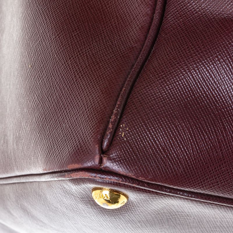 Bolsa-Prada-Galleria-Grande-Saffiano-Vinho