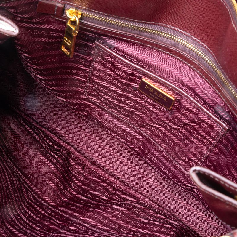 Bolsa-Prada-Galleria-Grande-Saffiano-Vinho