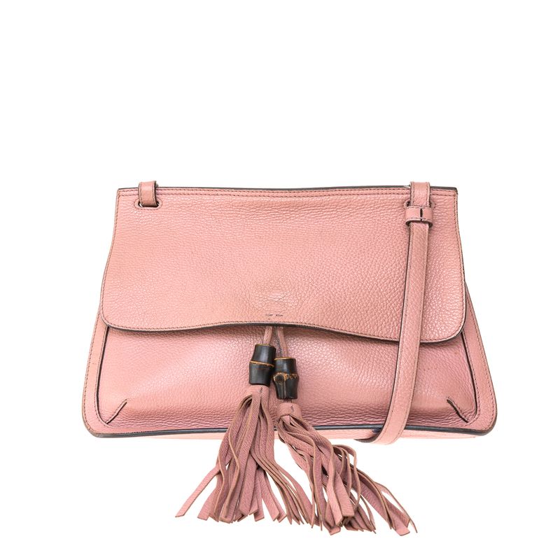 Bolsa-Gucci-Bamboo-Daily-Flap-Couro-Rosa