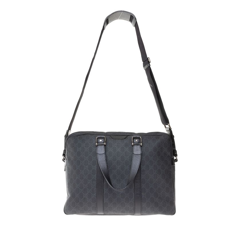 Pasta-Gucci-GG-Supreme-Canvas-Preto