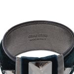 Bracelete-Miu-Miu-Veludo-Azul-e-Pedraria