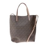 Bolsa-Michael-Kors-Tote-Jet-Set-Monogram-Marrom