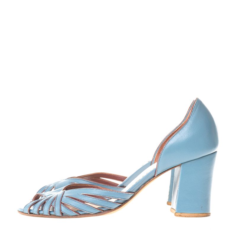 Sapato-de-Salto-Sarah-Chofakian-Couro-Azul-e-Vies-Bordo