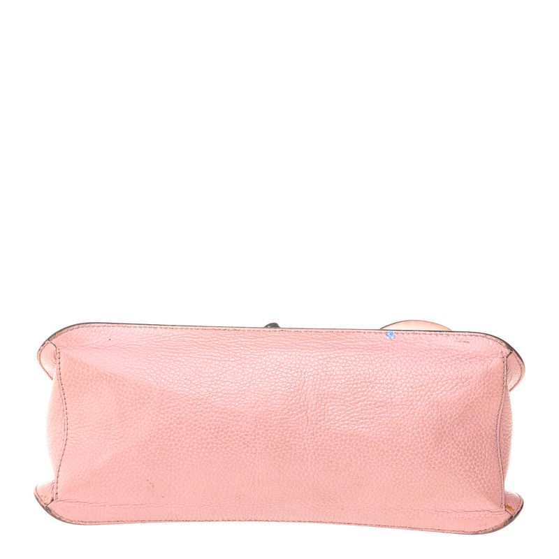 Bolsa-Gucci-Bamboo-Daily-Flap-Couro-Rosa