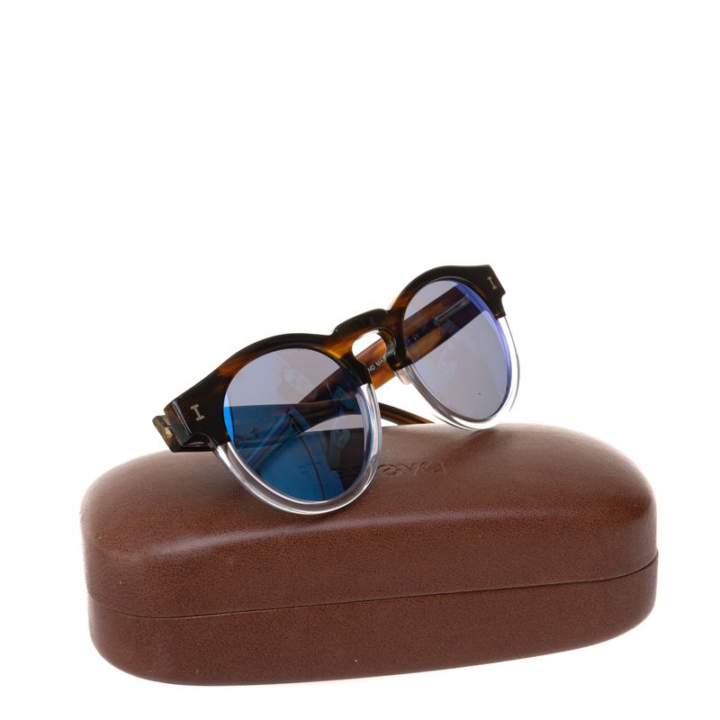 Oculos-Illesteva-Bicolor-Lente-Azul-Espelhado