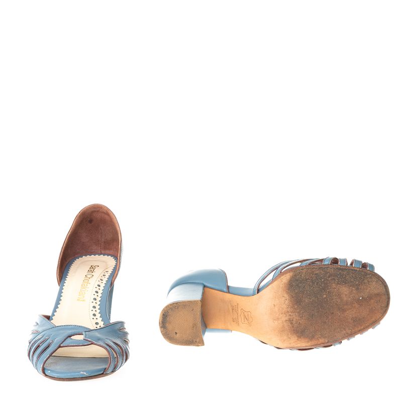 Sapato-de-Salto-Sarah-Chofakian-Couro-Azul-e-Vies-Bordo