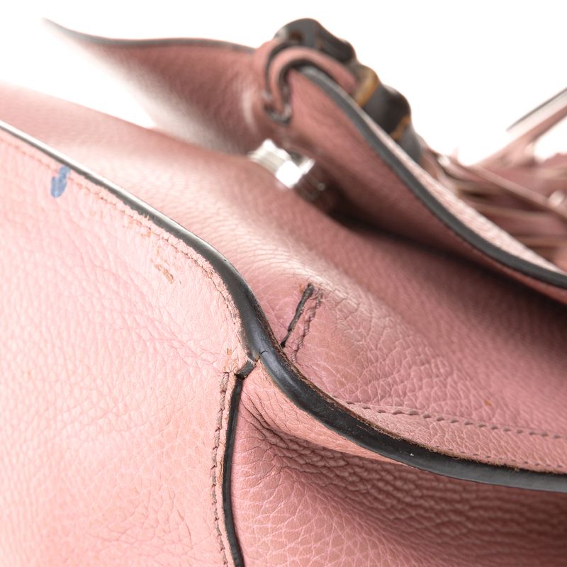 Bolsa-Gucci-Bamboo-Daily-Flap-Couro-Rosa