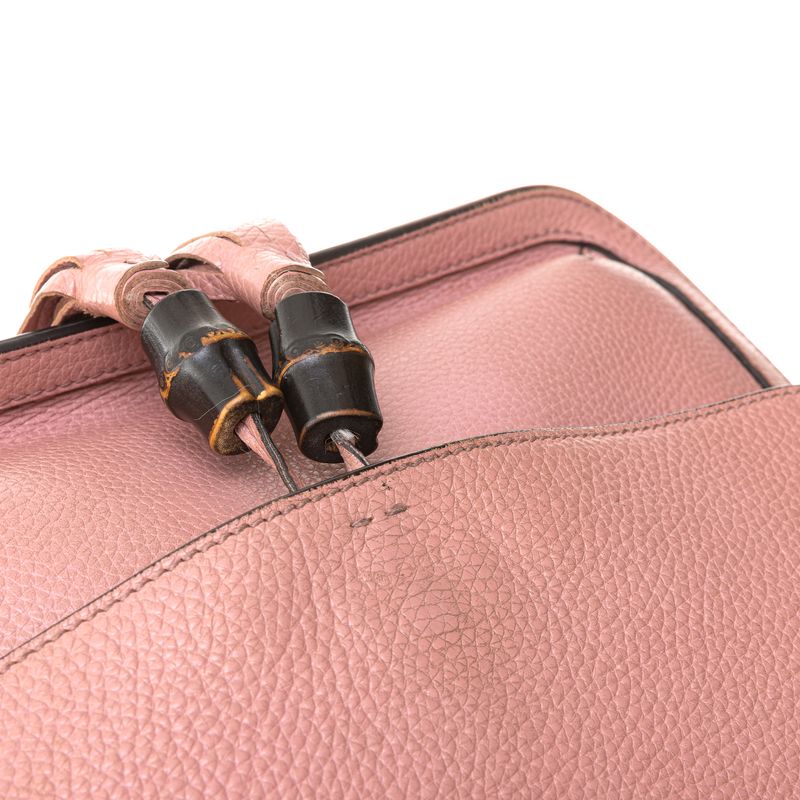 Bolsa-Gucci-Bamboo-Daily-Flap-Couro-Rosa