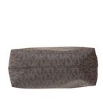 Bolsa-Michael-Kors-Tote-Jet-Set-Monogram-Marrom