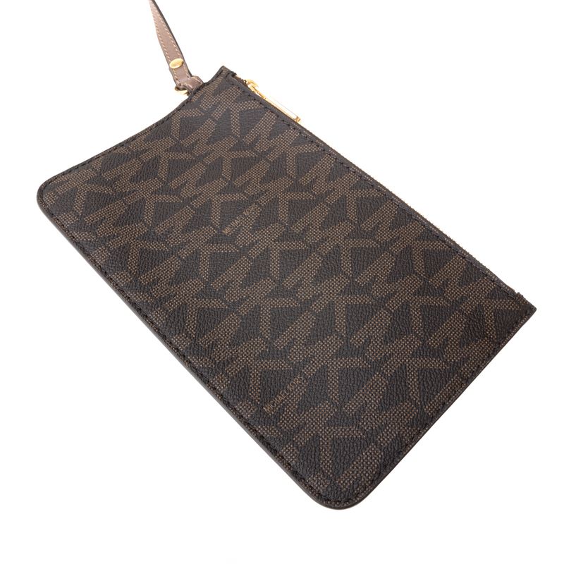 Bolsa-Michael-Kors-Tote-Jet-Set-Monogram-Marrom